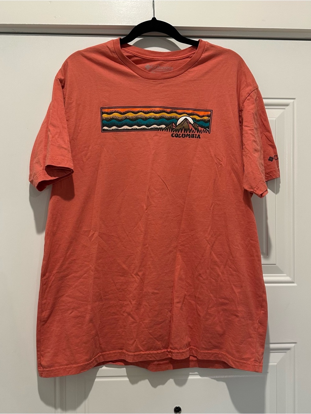 Columbia Men’s Burnt Orange Short-Sleeve Graphic Tee